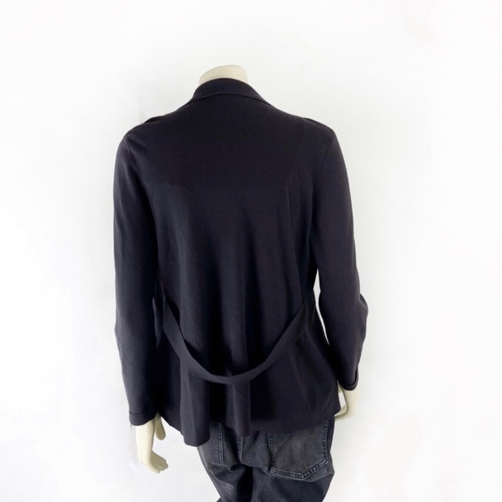 Anne Klein vintage leather black jacket size M - Picture 5 of 8